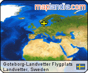 Göteborg-Landvetter Flygplats satellite map