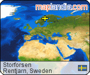 Storforsen satellite map
