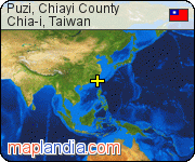 Puzi, Chiayi County satellite map