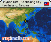 Linyuan Dist., Kaohsiung City satellite map