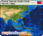 Zhushan Township, Nantou County satellite map