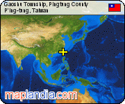 Gaoshu Township, Pingtung County satellite map