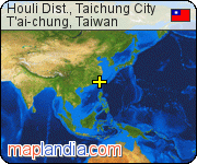 Houli Dist., Taichung City satellite map