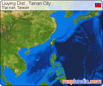 Liuying Dist., Tainan City satellite map