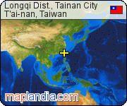 Longqi Dist., Tainan City satellite map