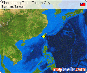 Shanshang Dist., Tainan City satellite map