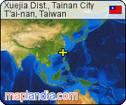 Xuejia Dist., Tainan City satellite map