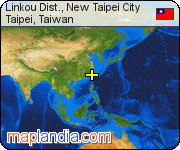 Linkou Dist., New Taipei City satellite map