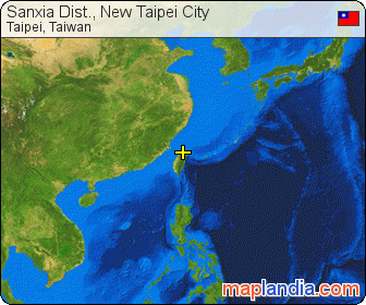 Sanxia Dist., New Taipei City satellite map