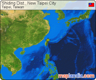 Shiding Dist., New Taipei City satellite map