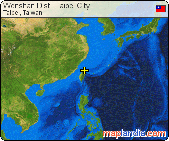 Wenshan Dist., Taipei City satellite map