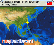 Yuanchang Township, Yunlin County satellite map