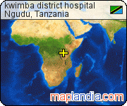 kwimba district hospital satellite map