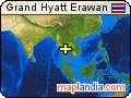 Grand Hyatt Erawan satellite map