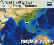 Grand Hyatt Erawan satellite map