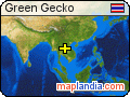 Green Gecko satellite map