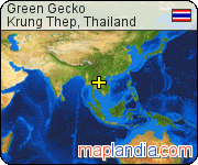 Green Gecko satellite map
