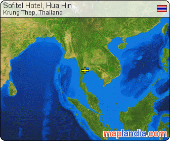 Sofitel Hotel, Hua Hin satellite map