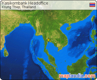 Kasikornbank Headoffice satellite map