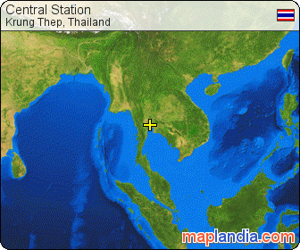 Central Station satellite map