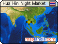 Hua Hin Night Market satellite map