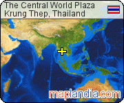The Central World Plaza satellite map