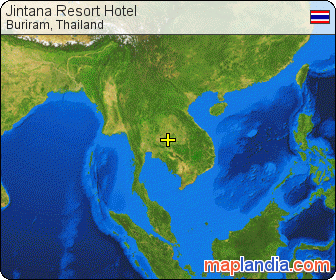 Jintana Resort Hotel satellite map