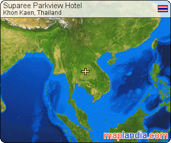 Suparee Parkview Hotel satellite map