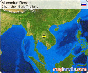 Mueanfun Resort satellite map
