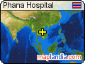 Phana Hospital satellite map