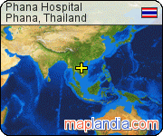 Phana Hospital satellite map