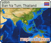 udon satellite map