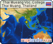  Thai Mueang Voc. College satellite map