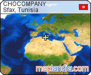 CHOCOMPANY's map homepage