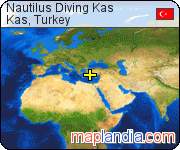 Nautilus Diving Kas satellite map