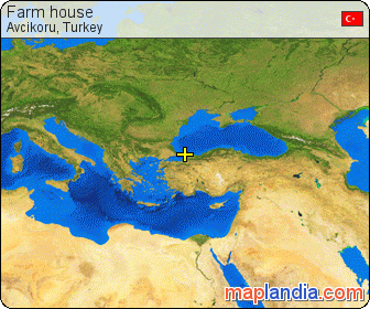 Farm house satellite map