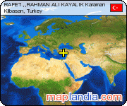 RAFET ,,RAHMAN ALI KAYALIK Karaman  satellite map