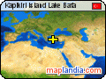 Kapikiri Island Lake Bafa satellite map
