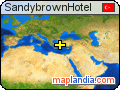 SandybrownHotel's map homepage