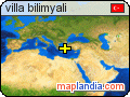 villa bilimyali satellite map