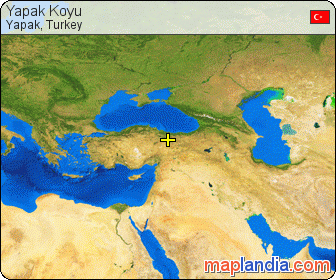 Yapak Köyü satellite map