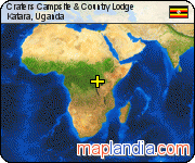 Craters Campsite & Country Lodge satellite map