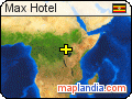 Max Hotel's map homepage