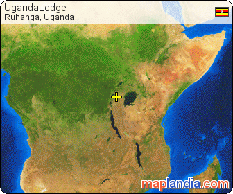 UgandaLodge's map homepage