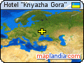 Hotel "Knyazha Gora" satellite map