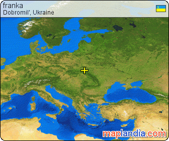 franka satellite map