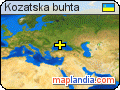 Kozatska buhta satellite map