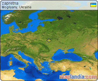 zapretna satellite map