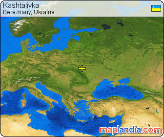 Kashtalivka satellite map