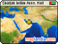 Sharjah Indian Asso. Hall satellite map